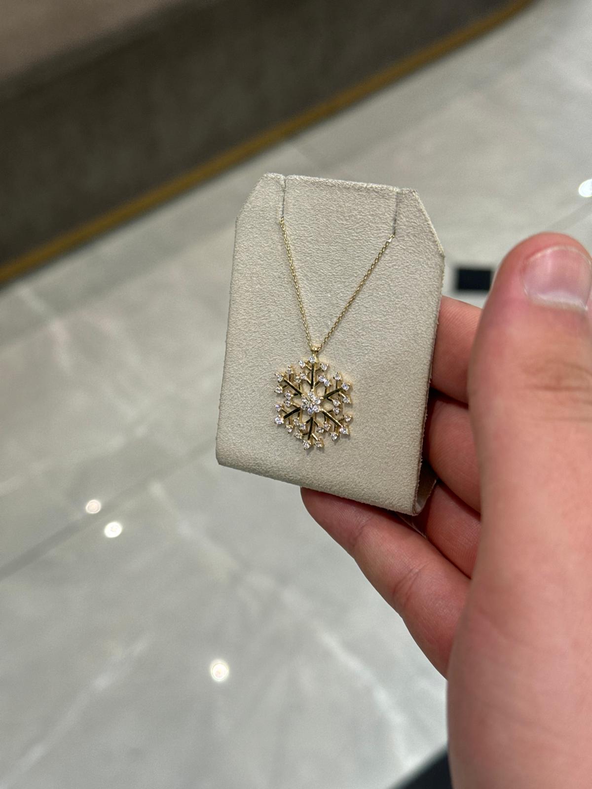 "14 Ayar Altın Minimalist Kolye"